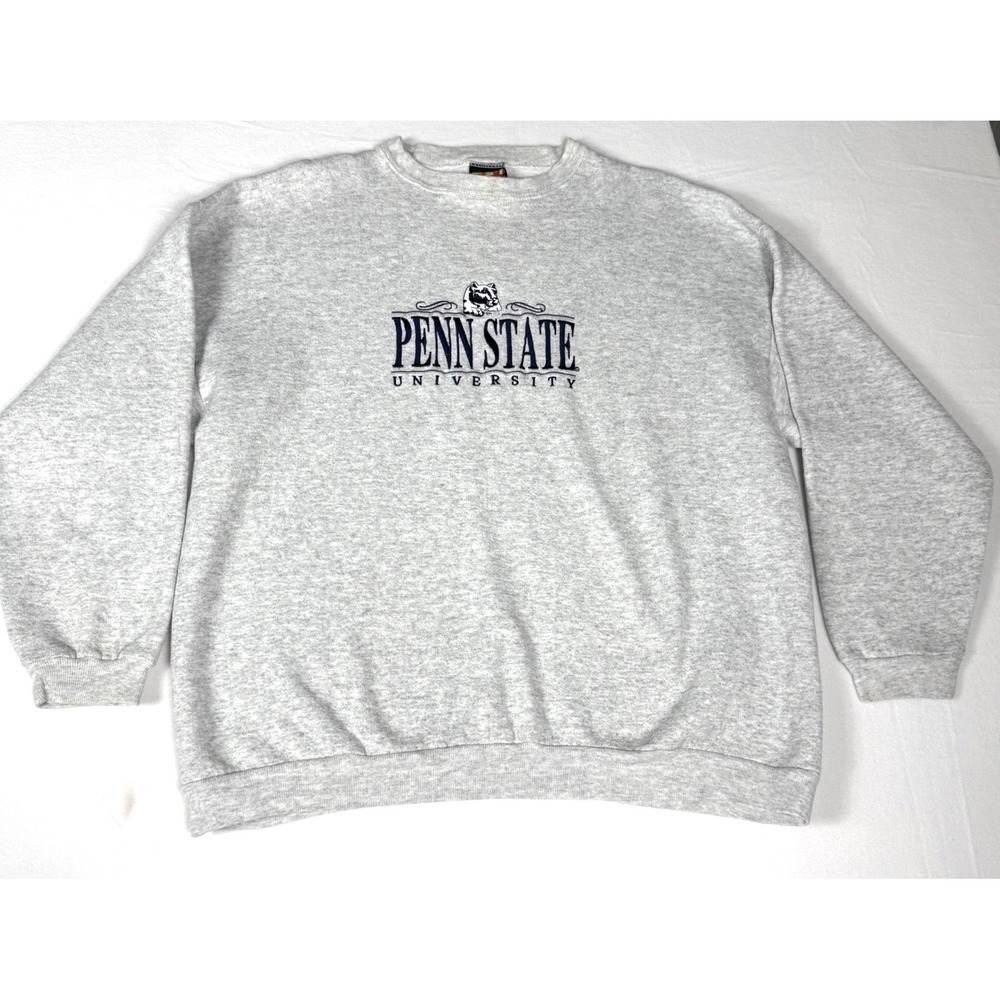 TSI Penn State University Sweatshirt XL Gray Vintage Collegiate Aesthetic